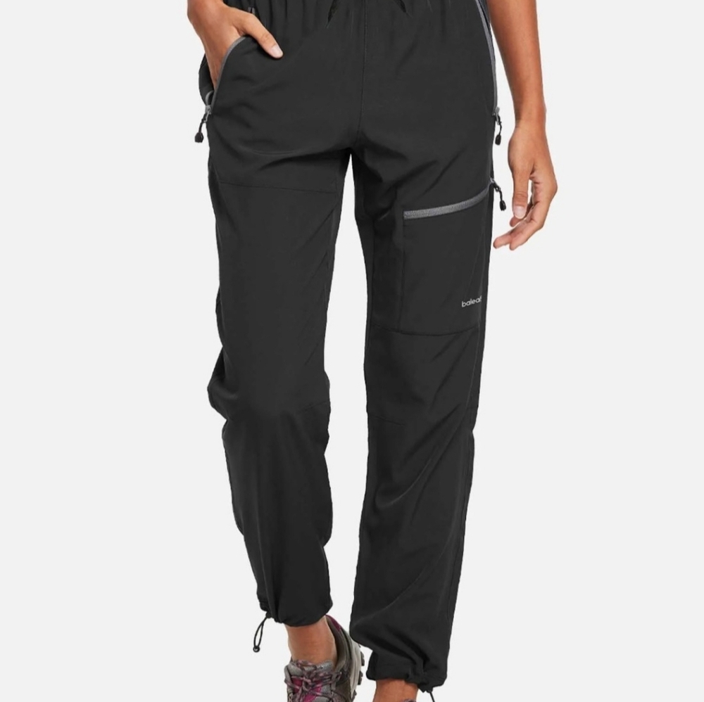 Baleaf Black Womens Hiking Athletic Pants